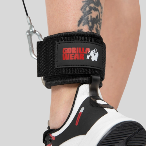 GORILLA WEAR Наглезенки за скрипец Ankle Straps – Black - GetMorePower.bg