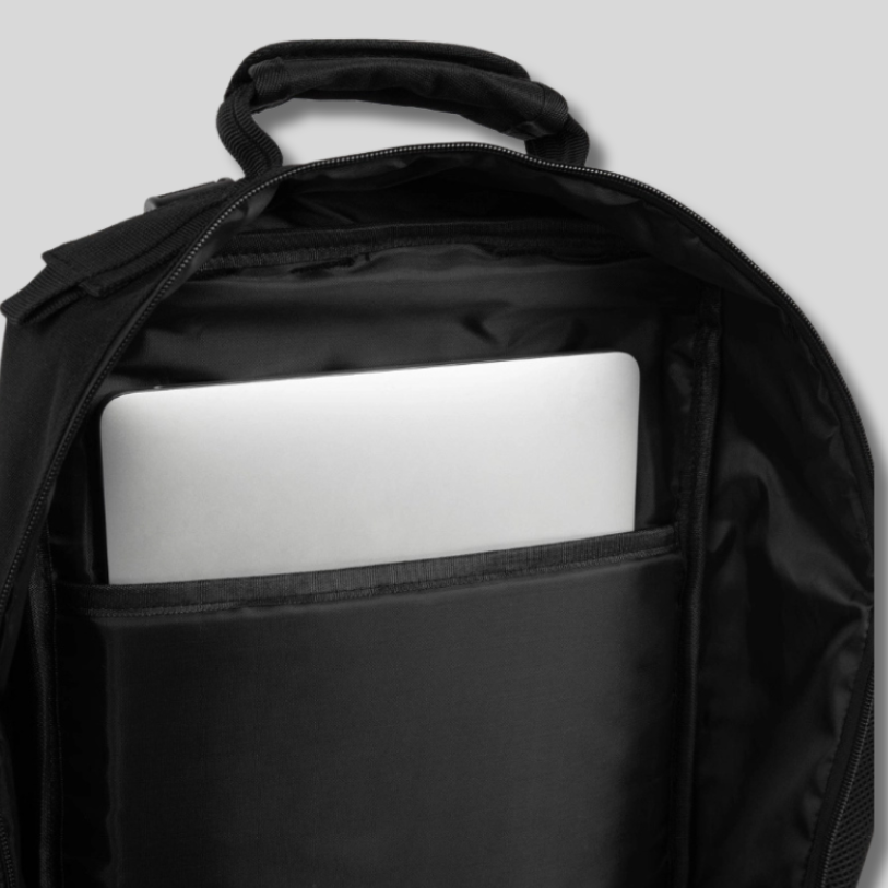 GORILLA WEAR Раница с кутии за храна и охладител Clyde Meal Prep Backpack – Black - GetMorePower.bg