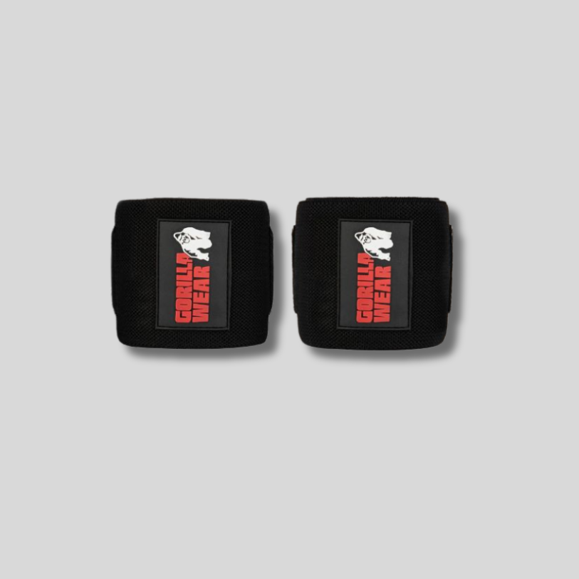 GORILLA WEAR Ластични бинтове за лакти Elbow Wraps – Black - GetMorePower.bg