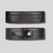 GORILLA WEAR Премиум трибойски колан с лостов механизъм Gorilla Wear 4 Inch Premium Leather Lever Belt – Black - GetMorePower.bg