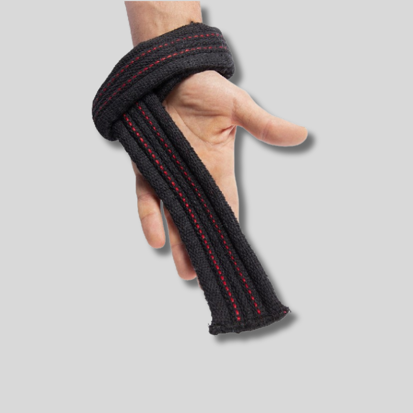 GORILLA WEAR Двойно усилени фитили Hardcore Lifting Straps – Black - GetMorePower.bg