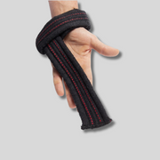GORILLA WEAR Двойно усилени фитили Hardcore Lifting Straps – Black - GetMorePower.bg