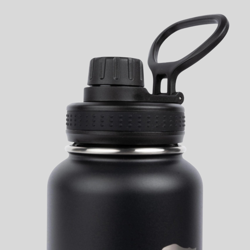 GORILLA WEAR Термос от неръждаема стомана Insulated Stainless Steel Water Bottle 1000ML – Black - GetMorePower.bg
