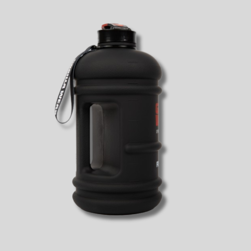 GORILLA WEAR Туба за вода Water Jug 2.2L – Black - GetMorePower.bg