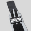 GORILLA WEAR Ластични бинтове за китки Wrist Wraps PRO – Gray/Black - GetMorePower.bg
