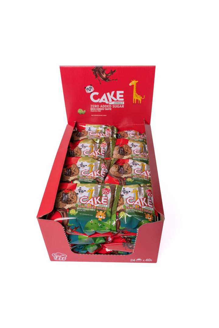 JUNGLE Zero Sugar Cake / 12 x 40gr - GetMorePower.bg