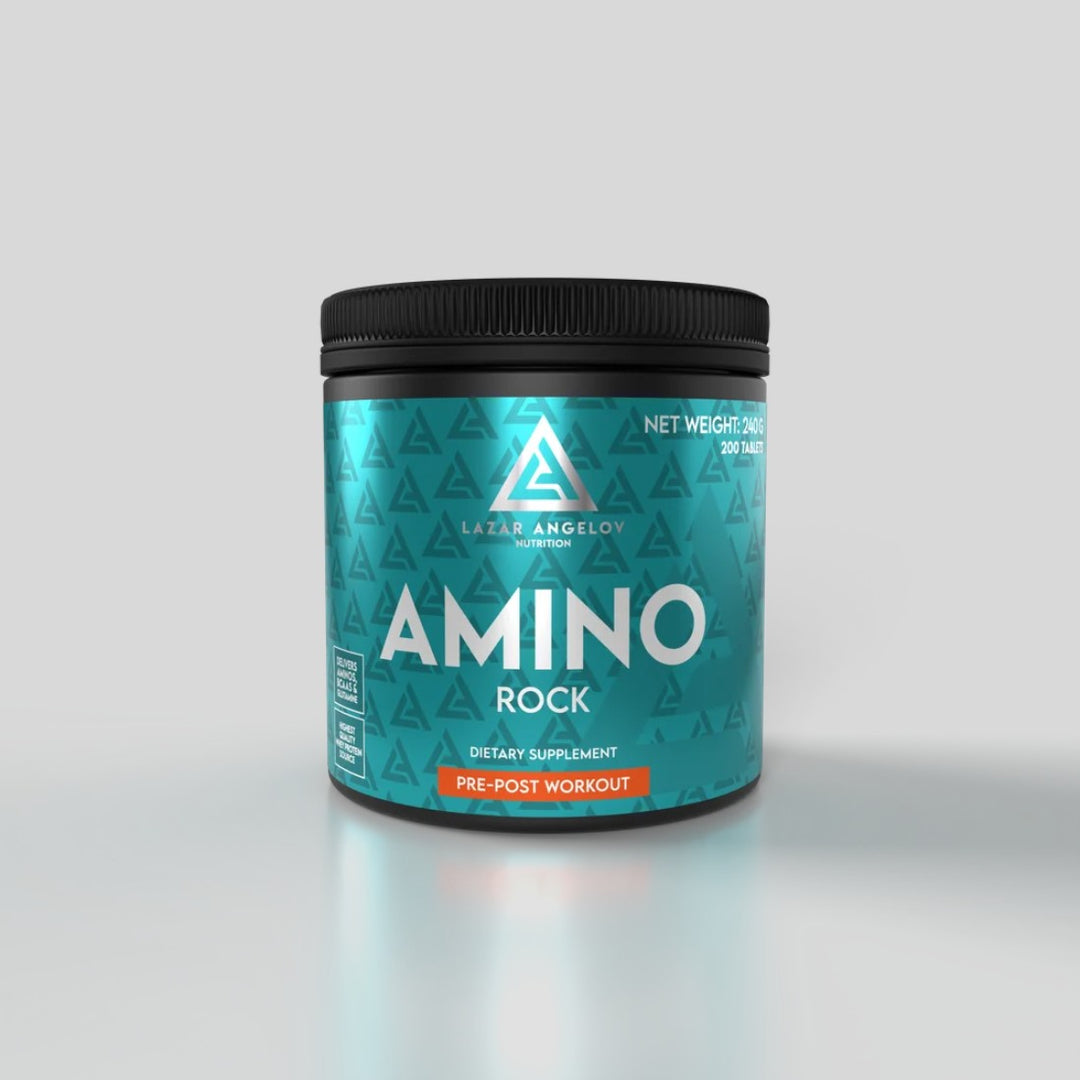 Lazar Angelov Nutrition LA Amino Rock | Whey Amino Tablets 200 tabs - GetMorePower.bg