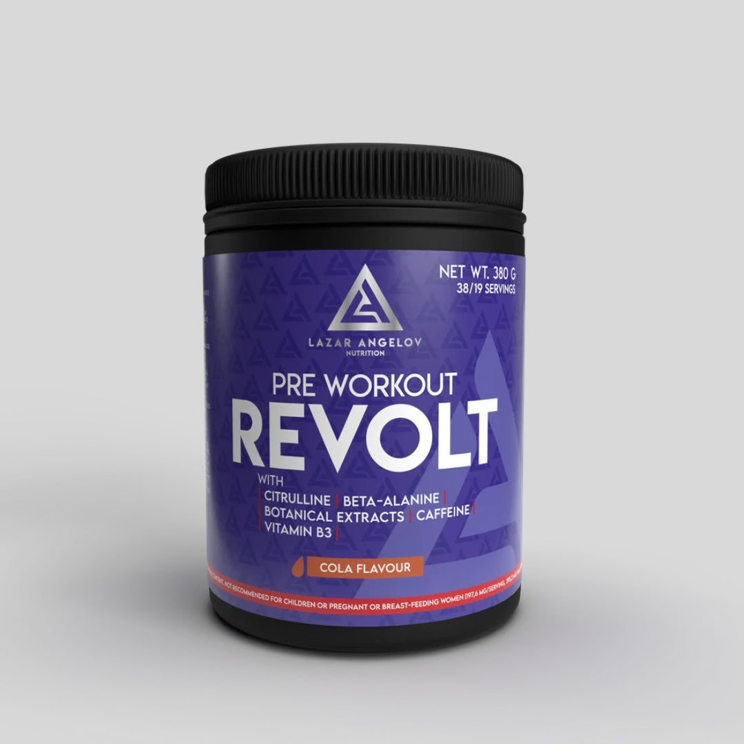 Lazar Angelov Nutrition LA Revolt Pre-Workout | Extra Power - GetMorePower.bg