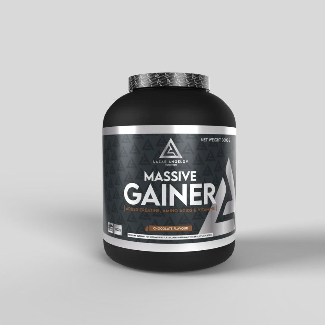 Lazar Angelov Nutrition Massive Gainer | with Creatine, Amino Acids & Vitamins - 3000 gr - GetMorePower.bg