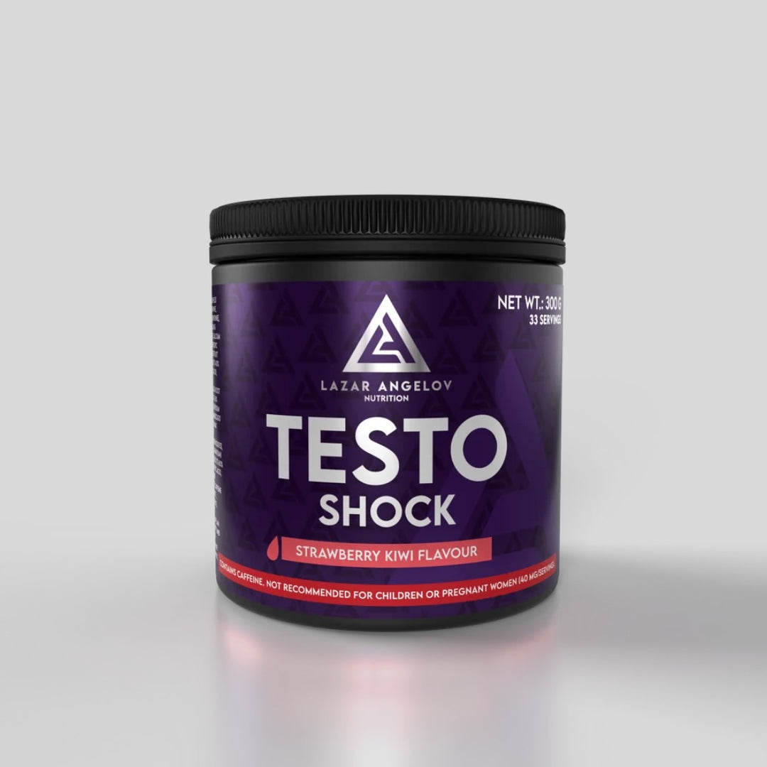 Lazar Angelov Nutrition Testo Shock | with Tribulus & Maca - GetMorePower.bg