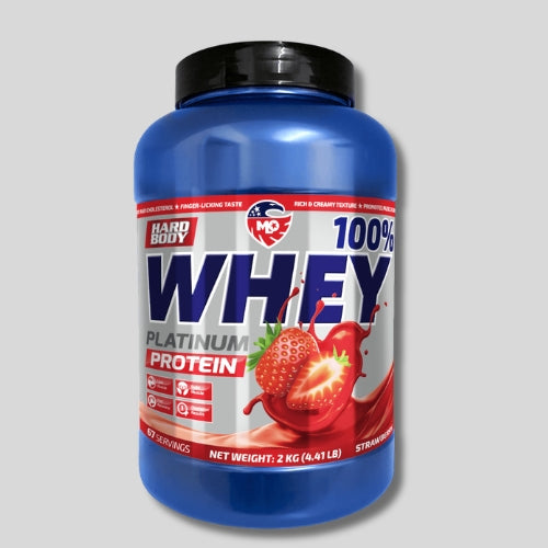 MLO Суроватъчен протеин концентрат  100% WHEY PLATINM PROTEIN 2000g. - GetMorePower.bg