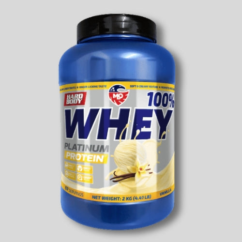MLO Суроватъчен протеин концентрат  100% WHEY PLATINM PROTEIN 2000g. - GetMorePower.bg