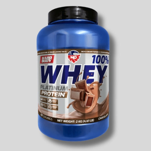 MLO Суроватъчен протеин концентрат  100% WHEY PLATINM PROTEIN 2000g. - GetMorePower.bg