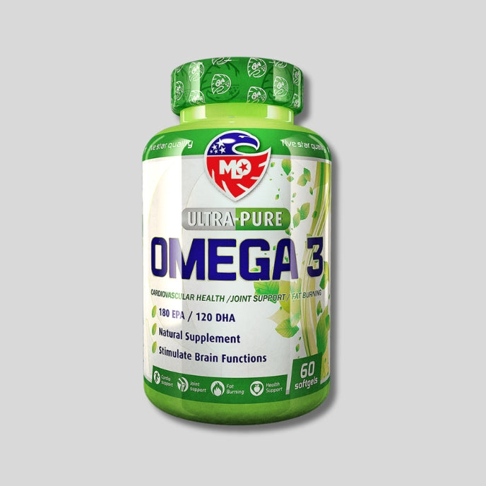 MLO Omega-3 – мастни киселини от рибено масло (60 гел капсули) - GetMorePower.bg