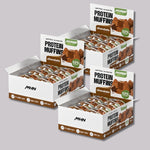Заредете изображението в програмата за преглед на галерия, MORE Delicious Protein Muffin Chocolate - Протеинов мъфин без захар - 50g - GetMorePower.bg