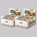 Заредете изображението в програмата за преглед на галерия, MORE Delicious Protein Muffin Double Choco Cookies &amp; Cream, Протеинов Мъфин с Крем Бискивка 60 g - GetMorePower.bg