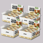 Заредете изображението в програмата за преглед на галерия, MORE Delicious Protein Muffin Протеинов Мъфин без захар -  Vanilla 50g - GetMorePower.bg