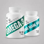Протокол Памет & Концентрация — Ниво 1 (BASIC) с Lion's Mane 500 и Omega 3 за подпомагане на паметта, концентрацията, фокуса и когнитивната функция