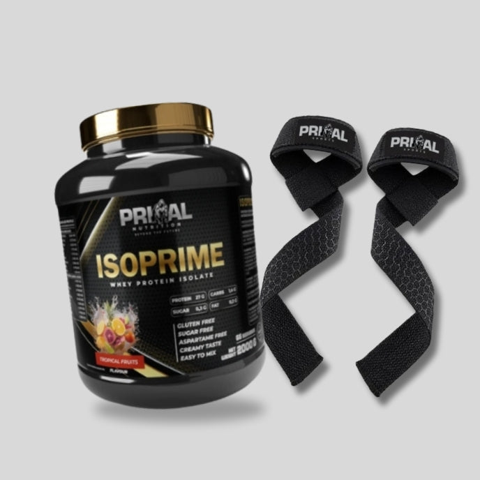 Primal Nutrition - ISOPRIME 2000g + подарък Primal Sports - Тренировъчни фитили против хлъзгане - GetMorePower.bg