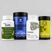 Протокол Менопауза – Ниво 2 STANDARD с Femi Health, GO FITNESS Magnesium Citrate, Thorne Calcium и GO FITNESS D3 + K2 (MK7)