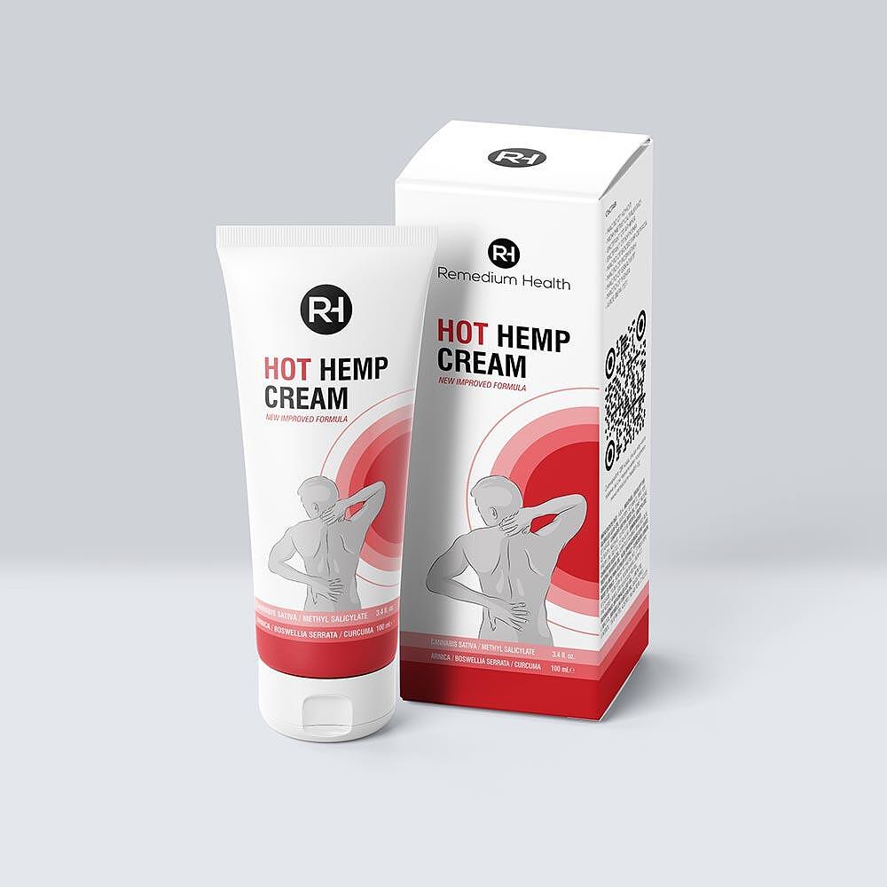 REMEDIUM HEALTH Hot Hemp Cream - 100 ml. - GetMorePower.bg
