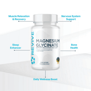 REVIVE Magnesium Glycinate 200 mg - GetMorePower.bg