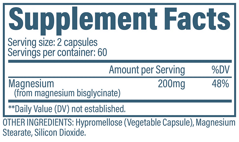 REVIVE Magnesium Glycinate 200 mg - GetMorePower.bg
