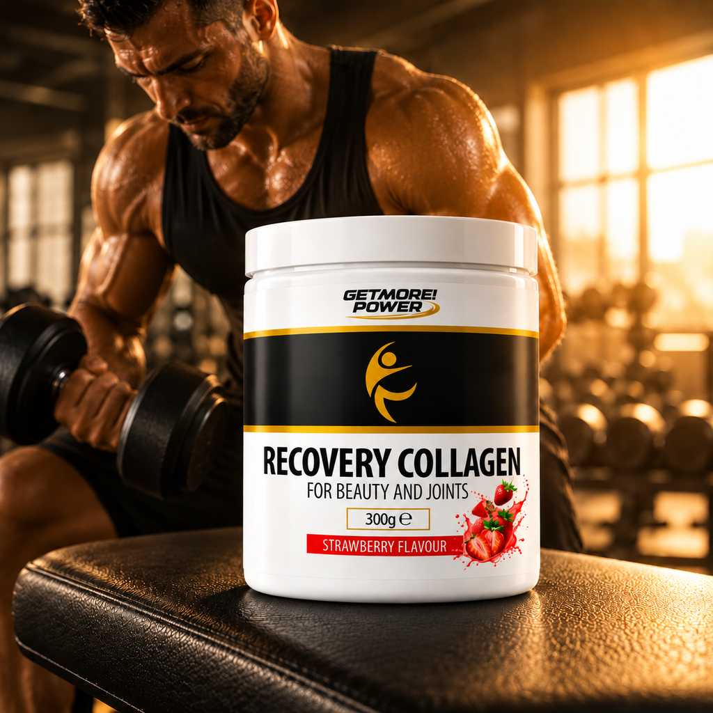 GET MORE! POWER Колаген | Recovery Collagen – Ягода, 300 g