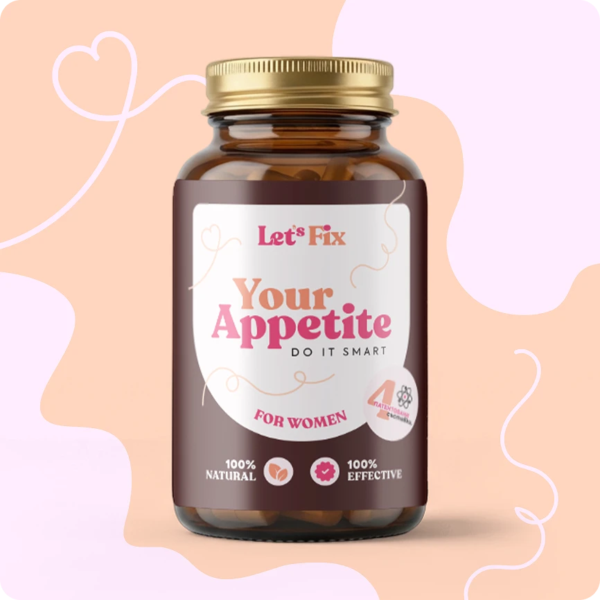 Let's Fix Your Appetite - опаковка 88 растителни капсули