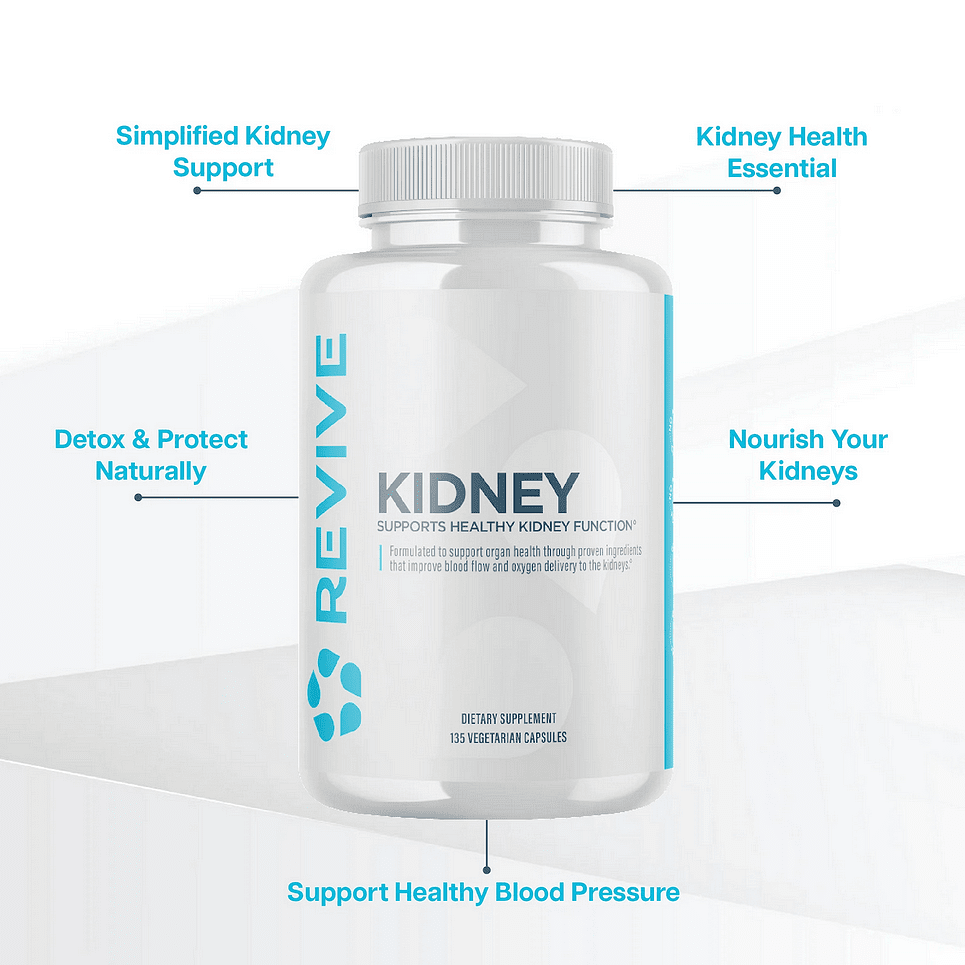 Revive Kidney | with Astragalus & Beet Root - GetMorePower.bg
