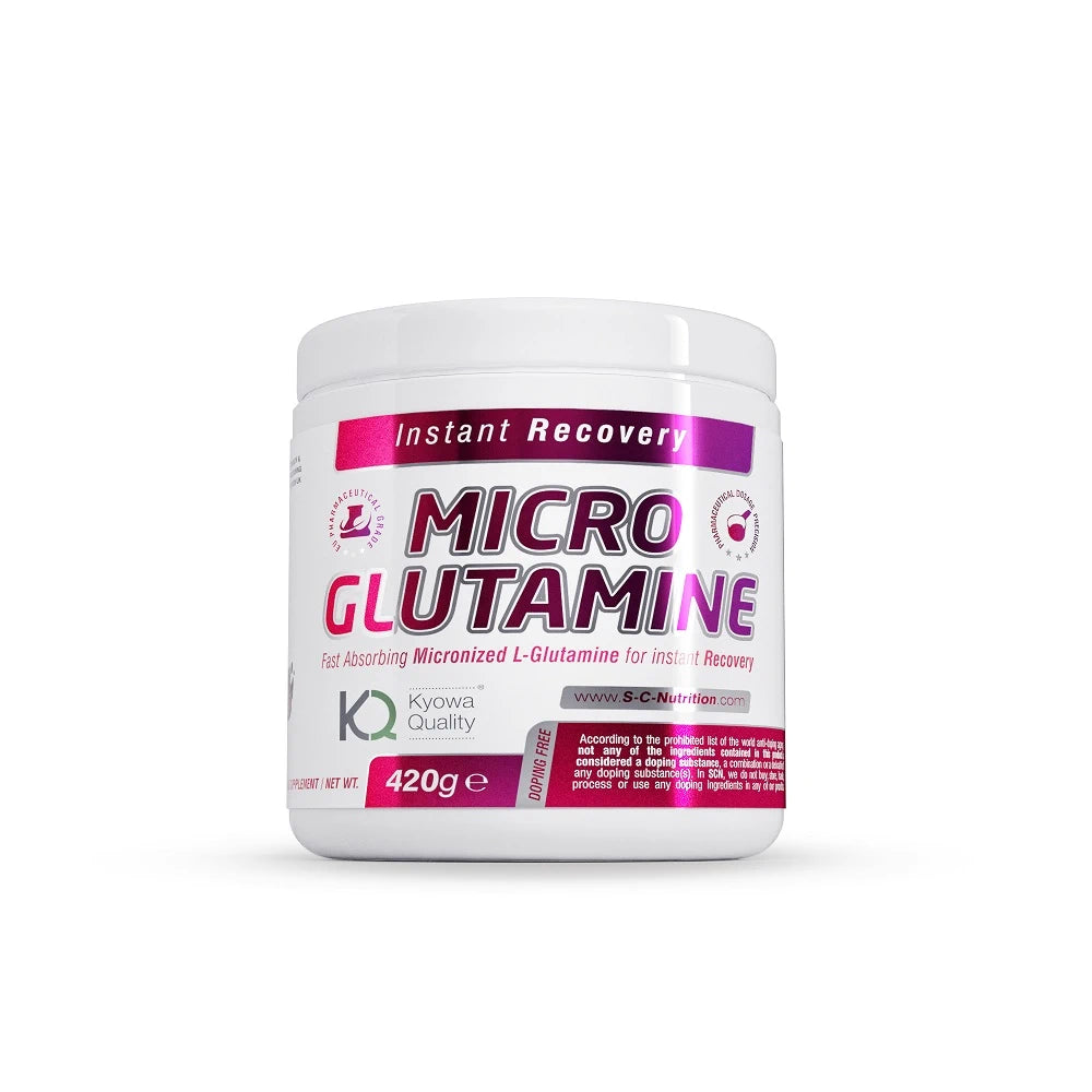 SCN Micro Glutamine KYOWA™ Pharmaceutical Grade - 420гр - GetMorePower.bg