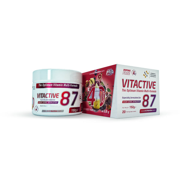 SCN Multivitamin for Endurance Athletes – VitActive - 152 гр / Вкус на летни плодове - GetMorePower.bg