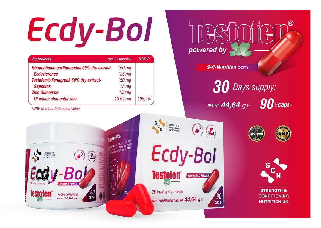 SCN Testosterone & Strength – Ecdy – Bol - 90 капсули - GetMorePower.bg
