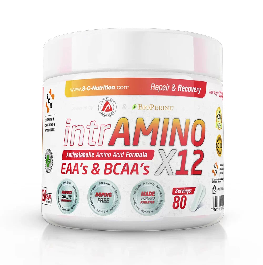 SCN Ultra Fast Absorbed Aminos – IntrAmino - 320 капсули / 80 дози - GetMorePower.bg