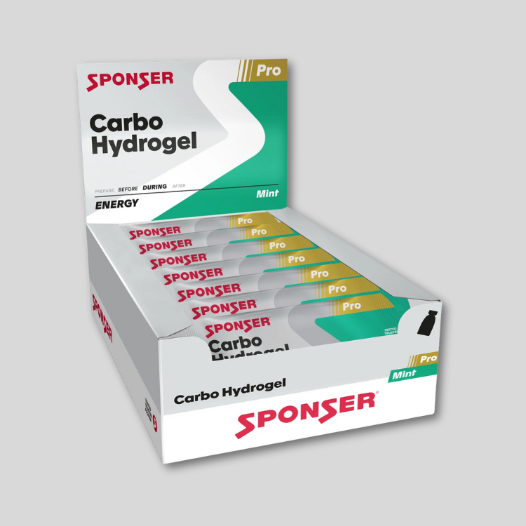 SPONSER CARBO HYDROGEL - Опаковка - 20 бр. х 60 г. - GetMorePower.bg