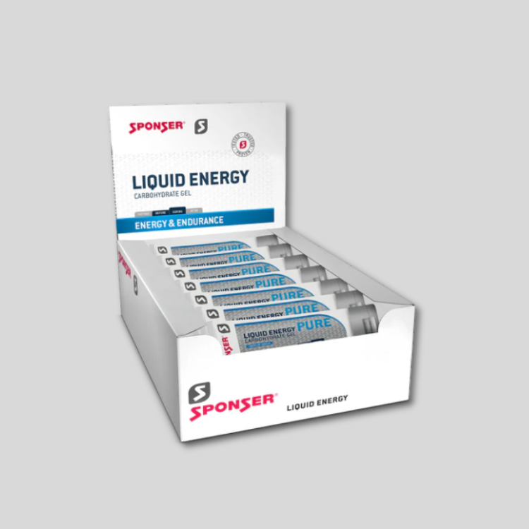 SPONSER  LIQUID ENERGY PURE Опаковка - 18 бр. х 70 г. - GetMorePower.bg
