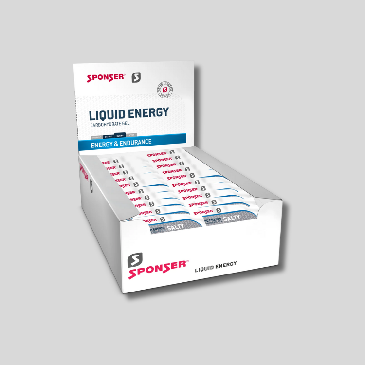 SPONSER LIQUID ENERGY SALTY - 40 бр. х 35 гр. - GetMorePower.bg