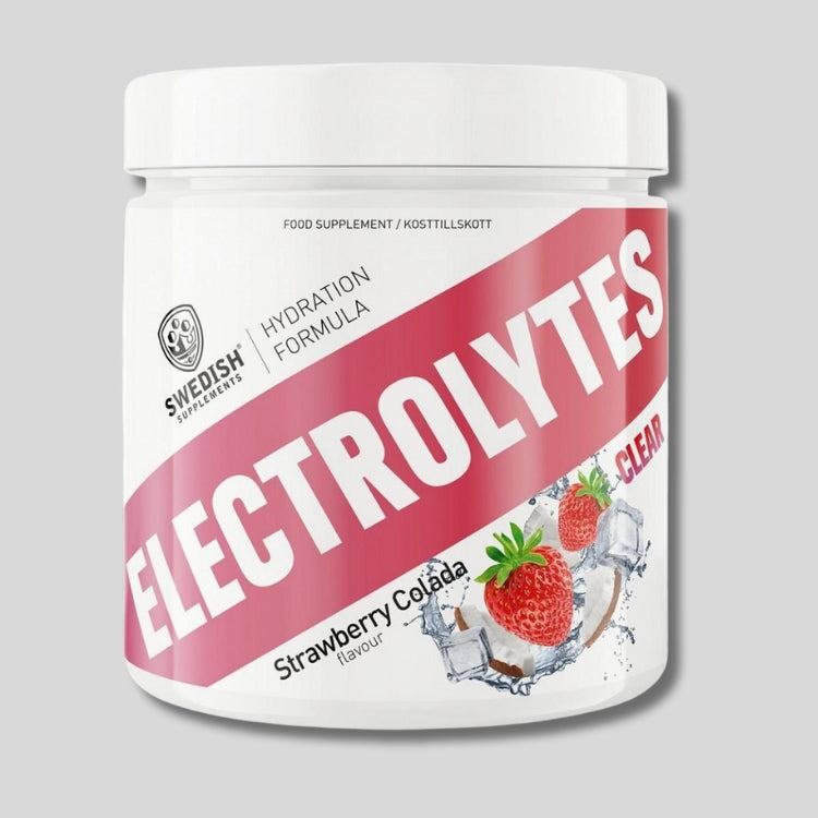 SWEDISH Supplements Electrolytes Clear | Hydration Formula with Pink Himalayan Salt & CocoMineral® - GetMorePower.bg