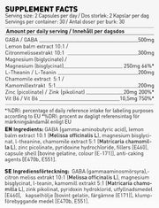 SWEDISH Supplements Slow Down | Relax & Antistress Formula - GetMorePower.bg