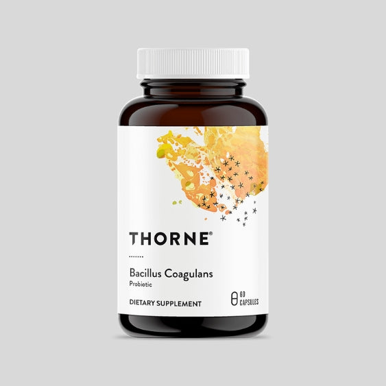 Thorne Bacillus Coagulans Пробиотик / 60 капсули - GetMorePower.bg
