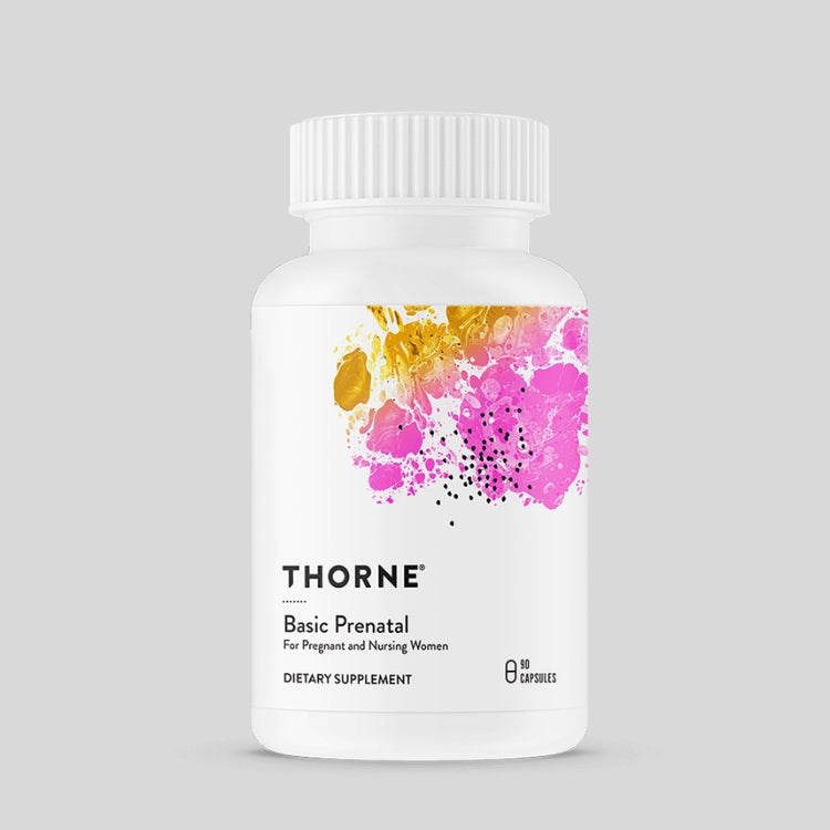 Thorne Basic Prenatal / Мултивитамини и минерали за бременни и кърмещи жени x 90 капсули - GetMorePower.bg