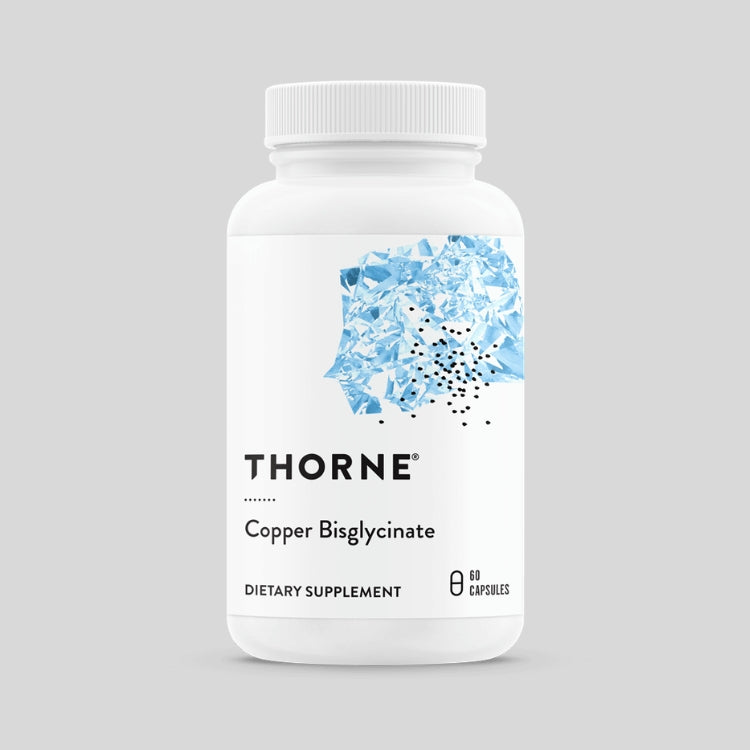 Thorne Copper Bisglycinate - Хелатиран мед Бисглицинат 60 капсули - GetMorePower.bg
