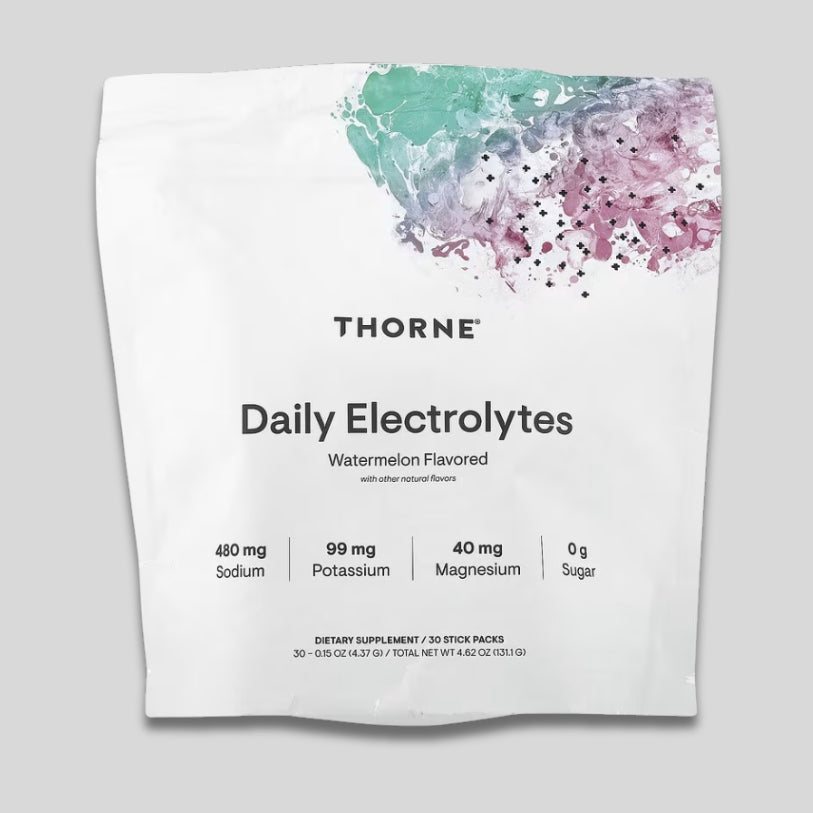 Thorne Daily Electrolytes - 30 Stick Packs - GetMorePower.bg