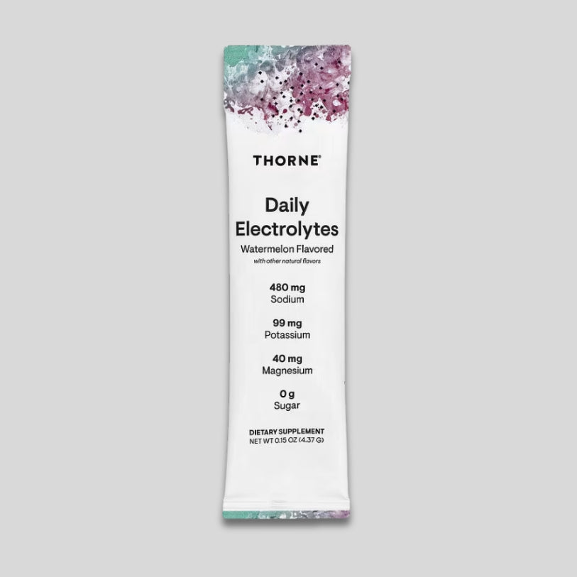 Thorne Daily Electrolytes - 30 Stick Packs - GetMorePower.bg