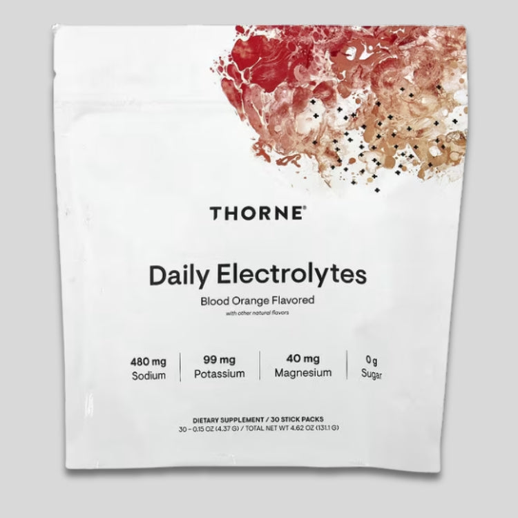 Thorne Daily Electrolytes - 30 Stick Packs - GetMorePower.bg