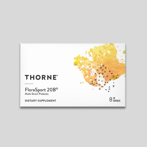 Thorne FloraSport 20B ®/ Пробиотик ФлораСпорт 20 млрд.активни пробиотици x 30 капули с удължено освобождаване - GetMorePower.bg
