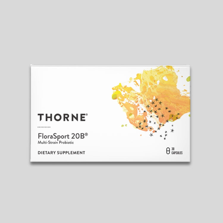 Thorne FloraSport 20B ®/ Пробиотик ФлораСпорт 20 млрд.активни пробиотици x 30 капули с удължено освобождаване - GetMorePower.bg