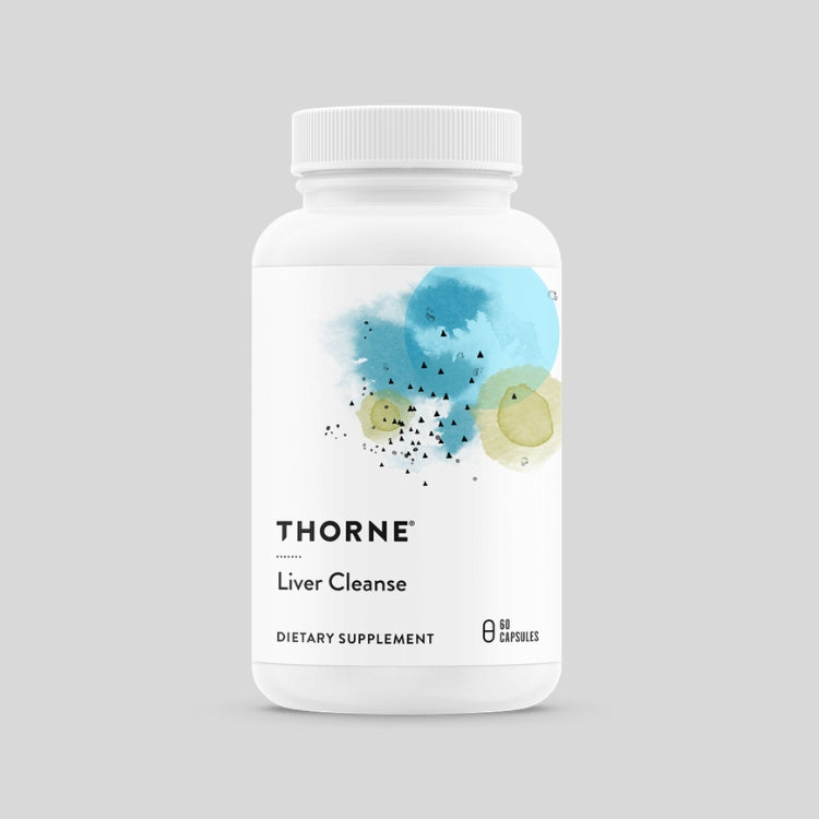 Thorne Liver Cleanse/ Билкова формула за черен дроб х 60 капсули - GetMorePower.bg