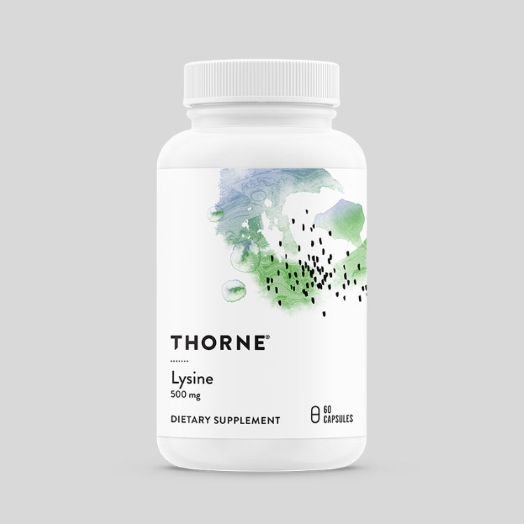 Thorne Lysine/ L-Лизин 500 mg x 60 капсули - GetMorePower.bg
