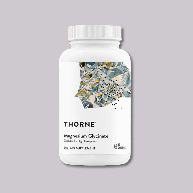 Thorne Magnesium Glycinate / Магнезий (бисглицинат) - 120 mg / 90 капсули - GetMorePower.bg